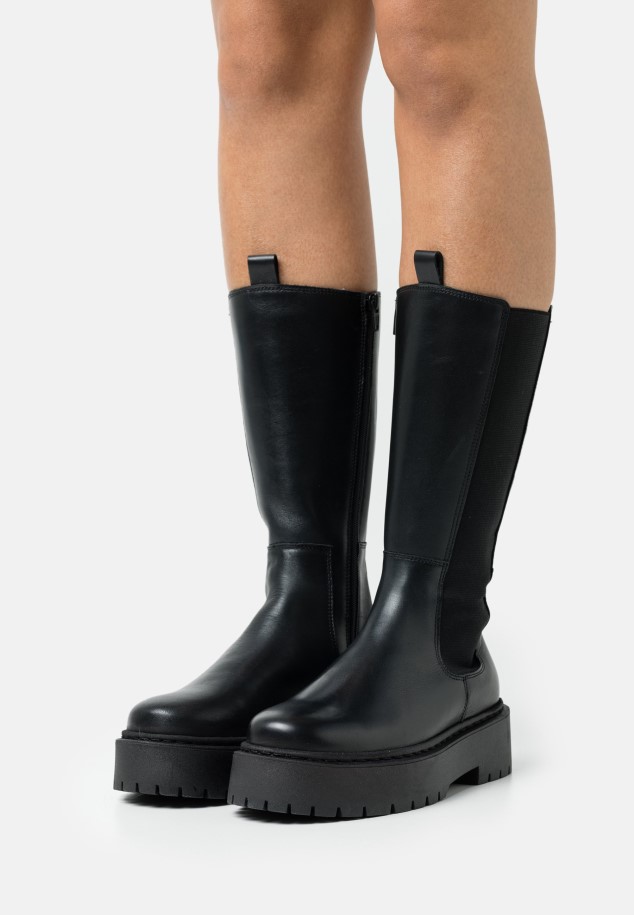 Black Platform Boots Gabor