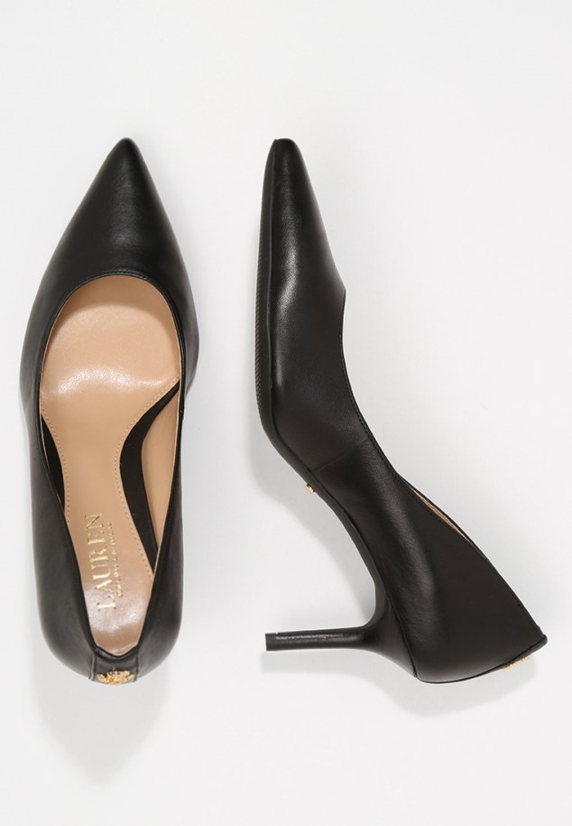 Black Lanette Leather Pump - Classic Heels Gabor