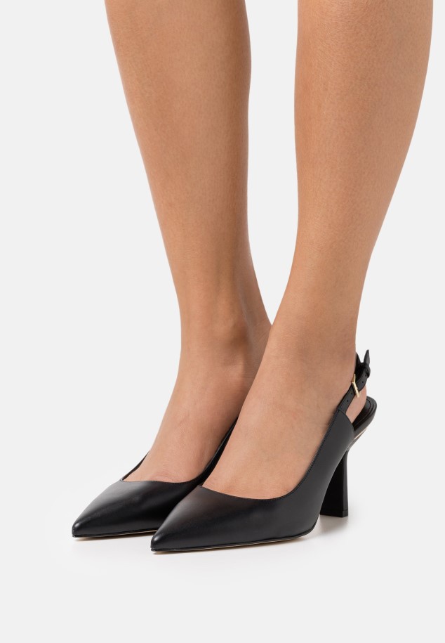 Black Lanette Leather Pump - Classic Heels Gabor