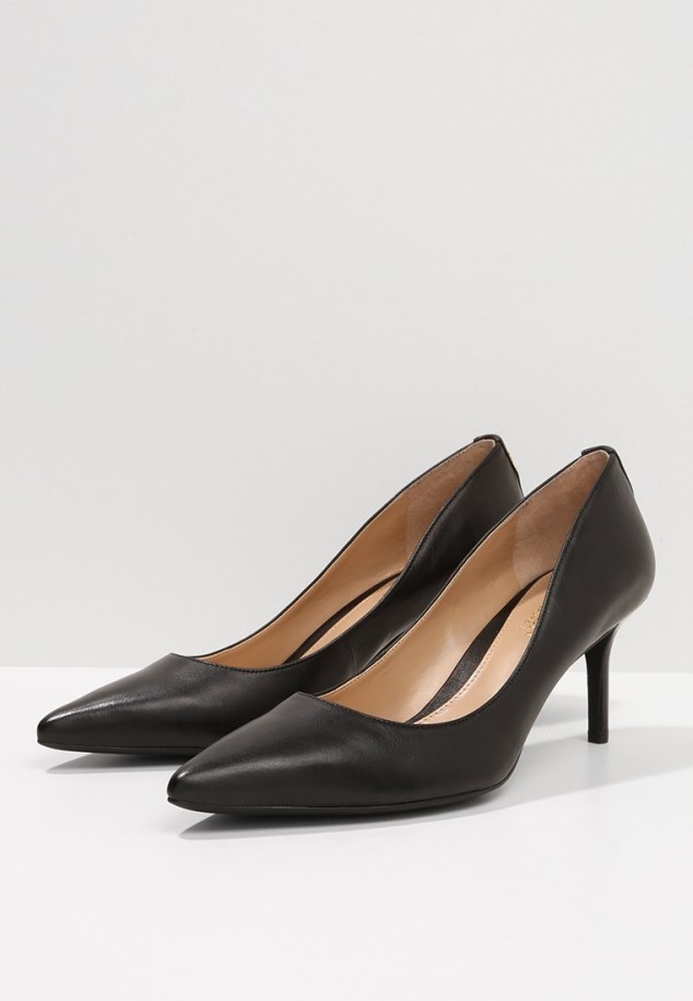 Black Lanette Leather Pump - Classic Heels Gabor