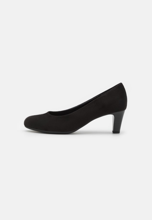 Women Black Gabor Classic Heels