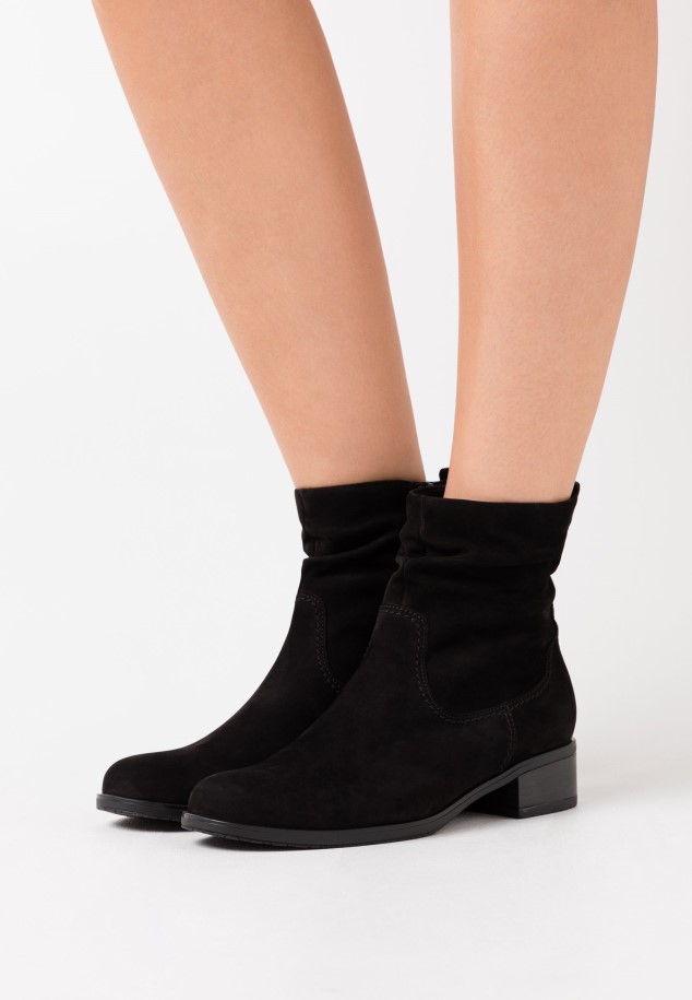 Dark Blue Classic Ankle Boots Gabor