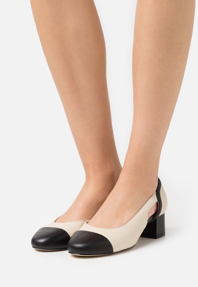 Leather Comfort - Classic Heels Black Gabor