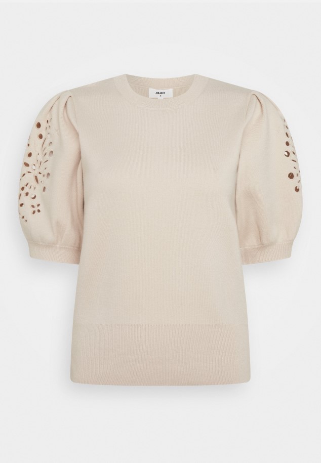 Grey Gabor Ballet Pumps