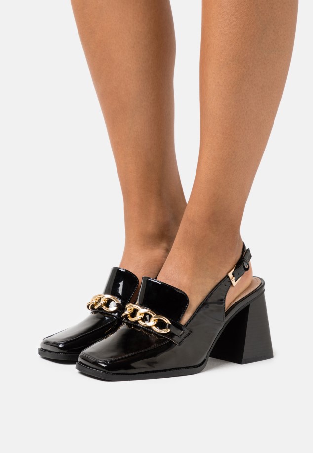 Gabor Black Wide Fit Maeve - Classic Heels