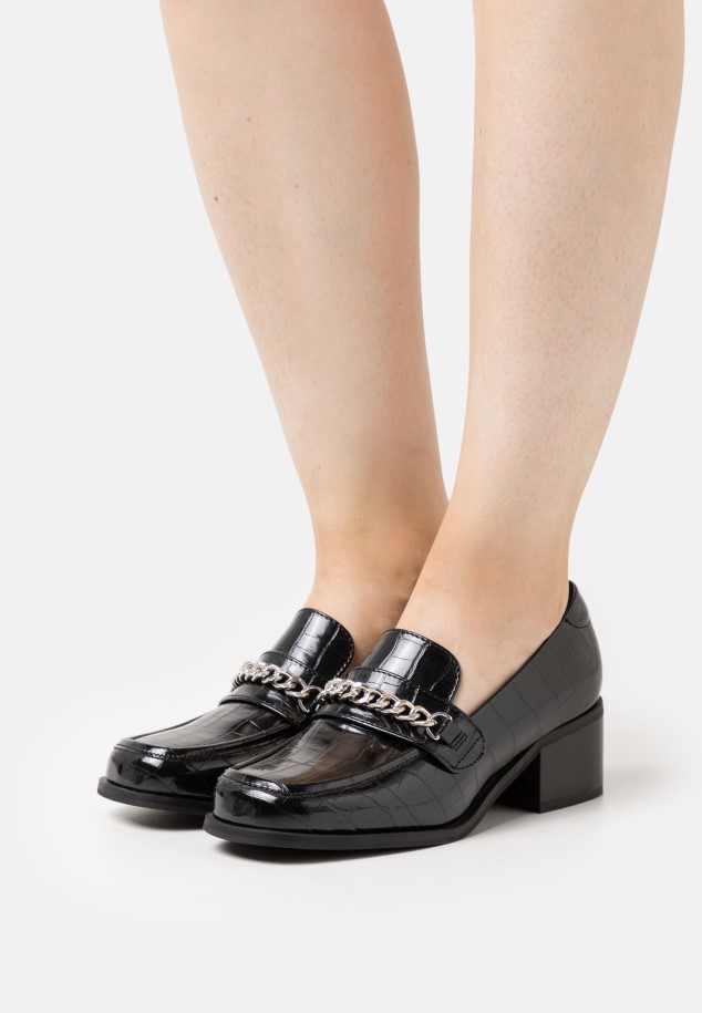 Gabor Black Wide Fit Maeve - Classic Heels