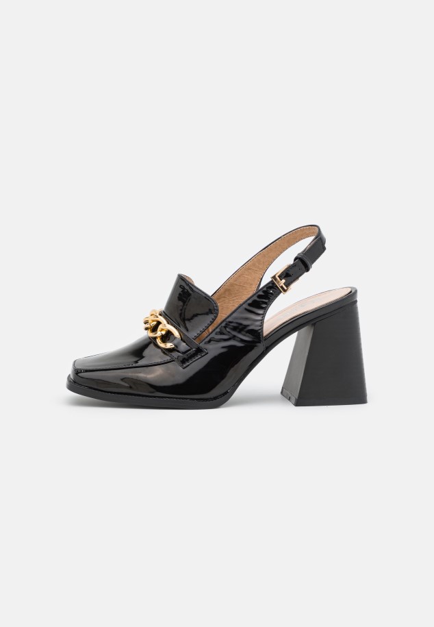 Gabor Black Wide Fit Maeve - Classic Heels