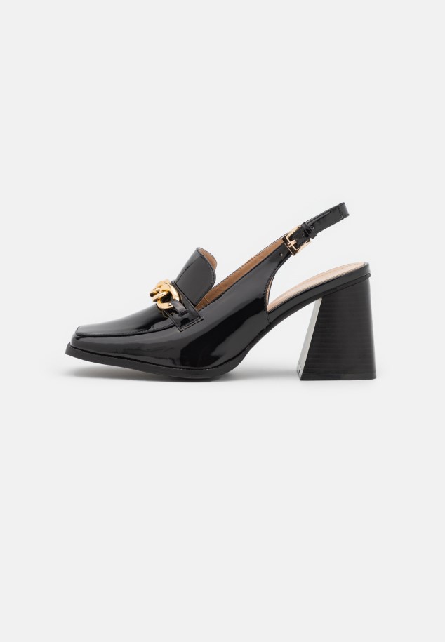 Gabor Black Wide Fit Maeve - Classic Heels
