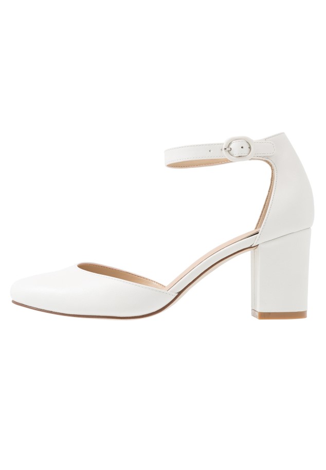Leather - Classic Heels Gabor White
