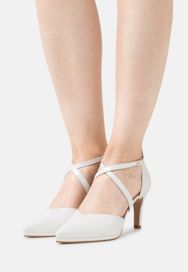 Women White Classic Heels Gabor