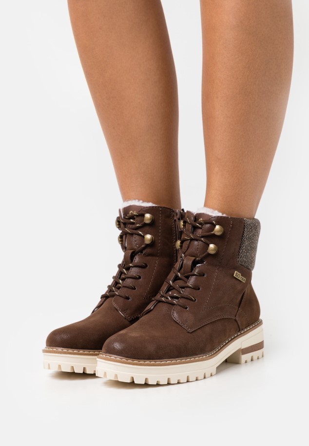 Black Gabor Platform Ankle Boots