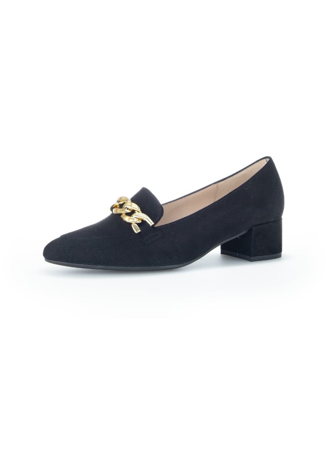 Soil/Grey Gabor Ballet Pumps
