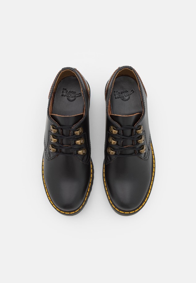 Vintage Black Gabor Leona - Lace-Up Heels