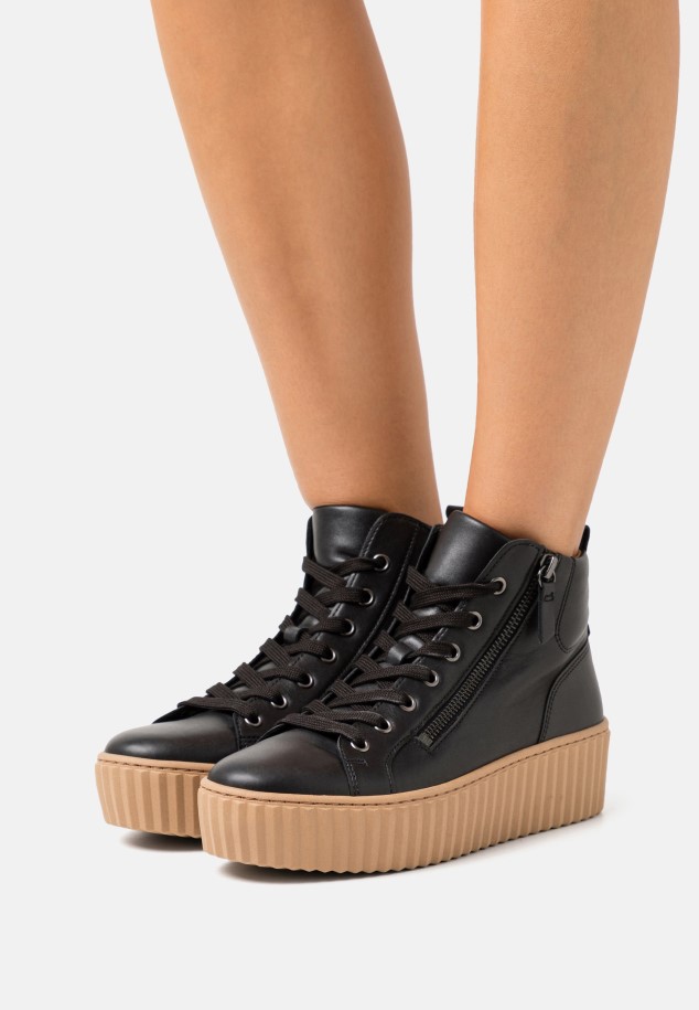 Gabor High-Top Trainers Black Women