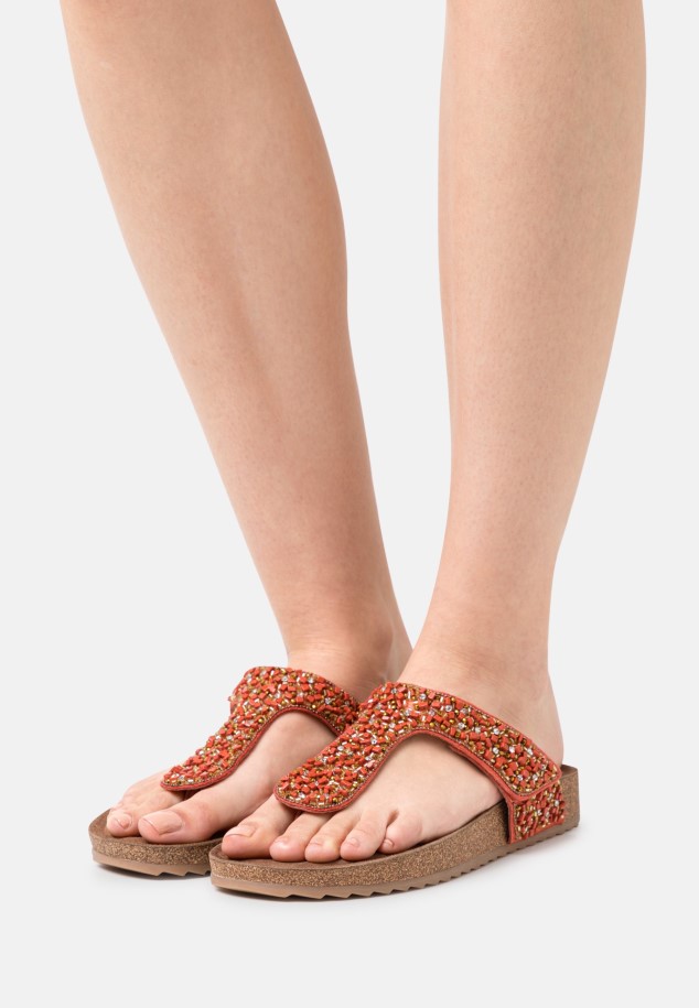 T-Bar Sandals Gabor Lobster