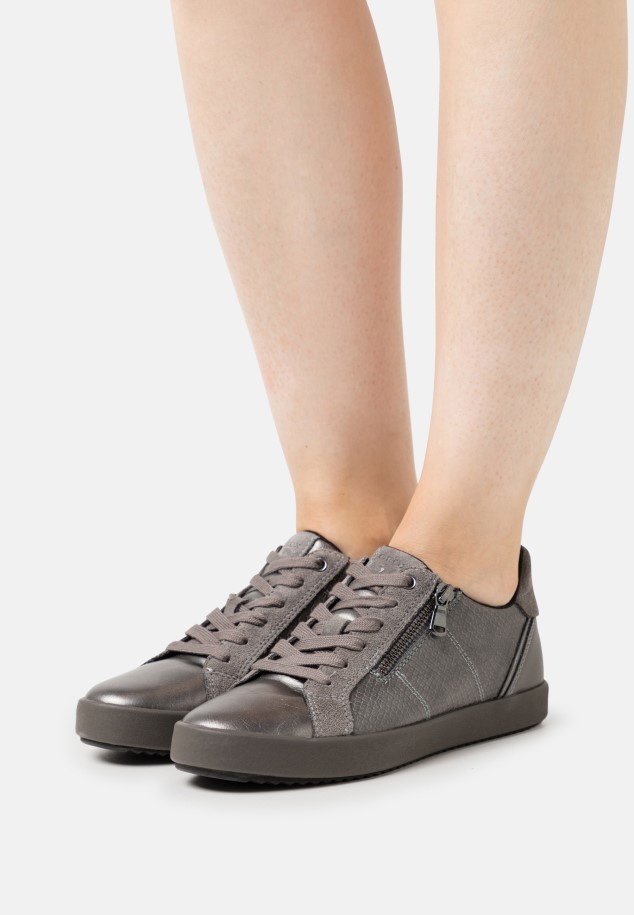 Gabor Dark Grey High-Top Trainers