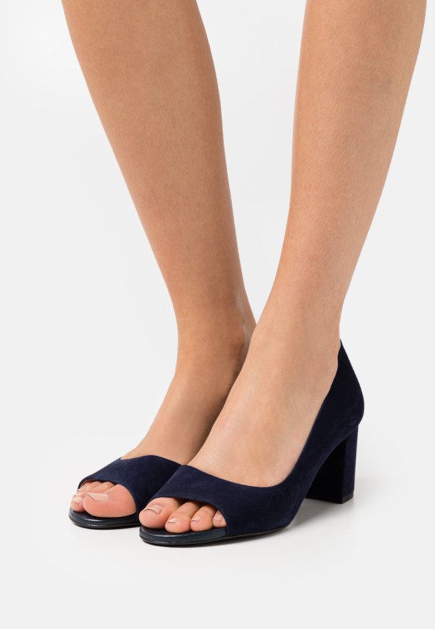 Gabor Dark Blue Classic Heels