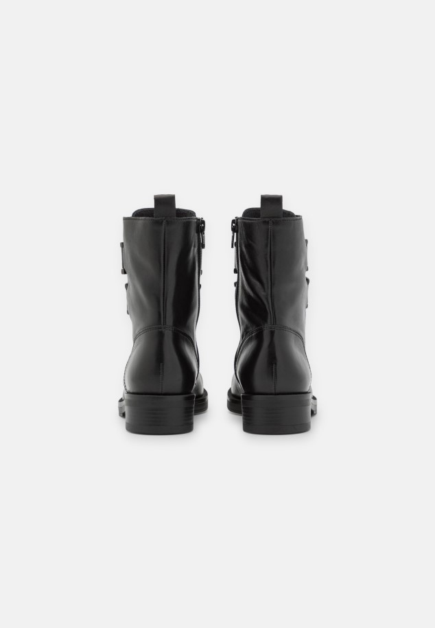 Lace-Up Ankle Boots Black Gabor