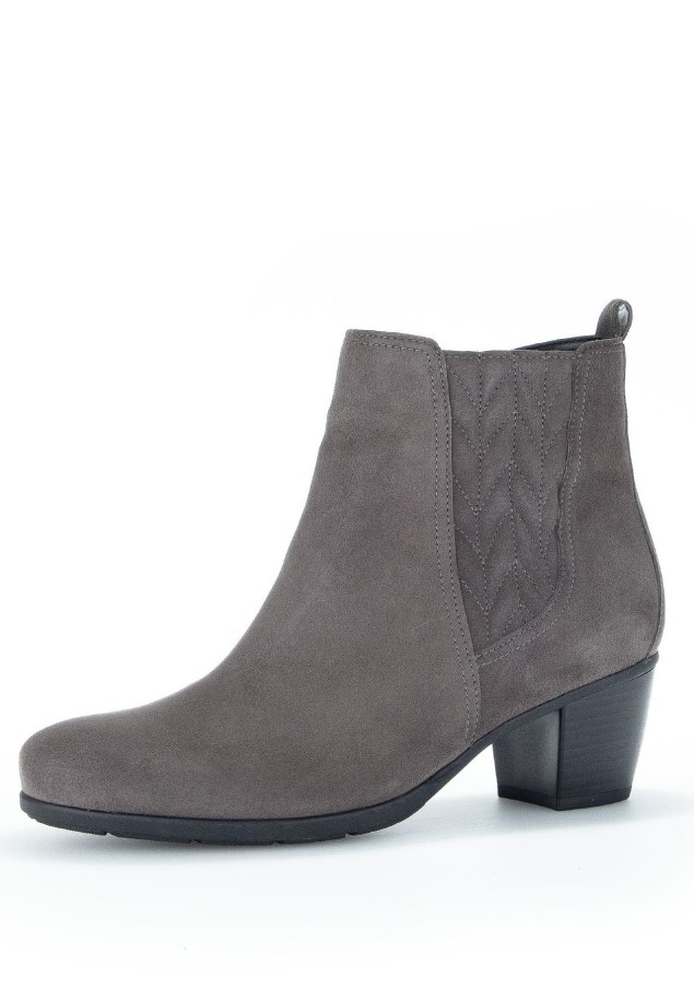 Beige Gabor Classic Ankle Boots