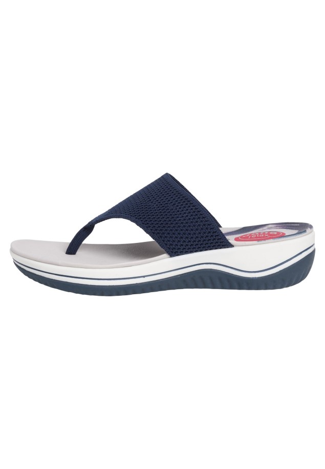 White Gabor T-Bar Sandals