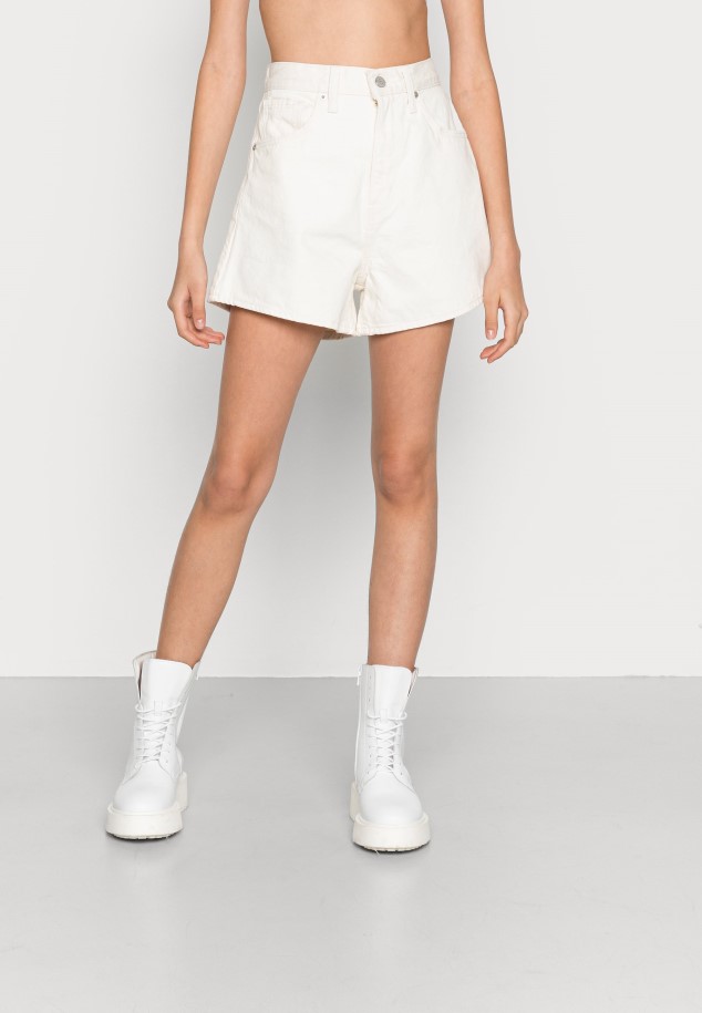 White Gabor T-Bar Sandals