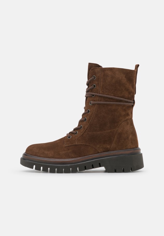 Platform Ankle Boots Gabor Tartufo/Cognac