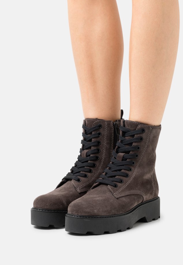 Platform Ankle Boots Gabor Tartufo/Cognac