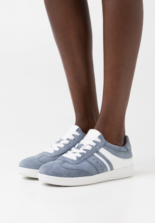 Gabor Blue/Brown/White Trainers