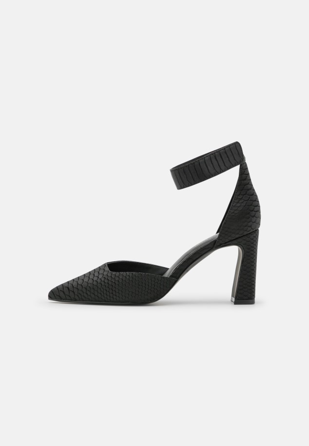 Gabor Black Vegan Starlit - Classic Heels