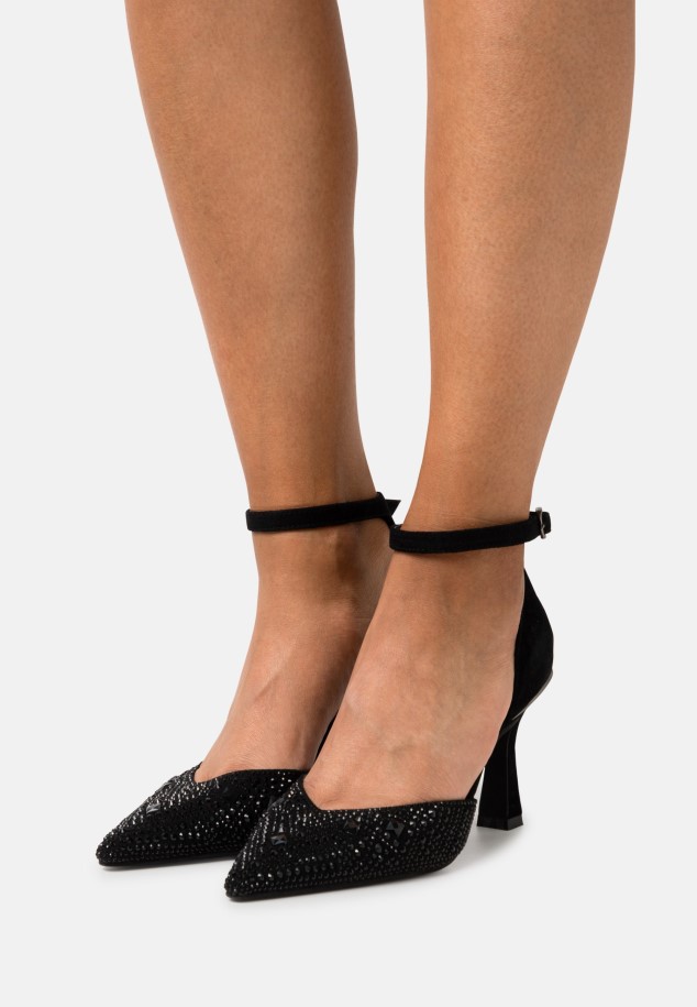 Gabor Black Vegan Starlit - Classic Heels