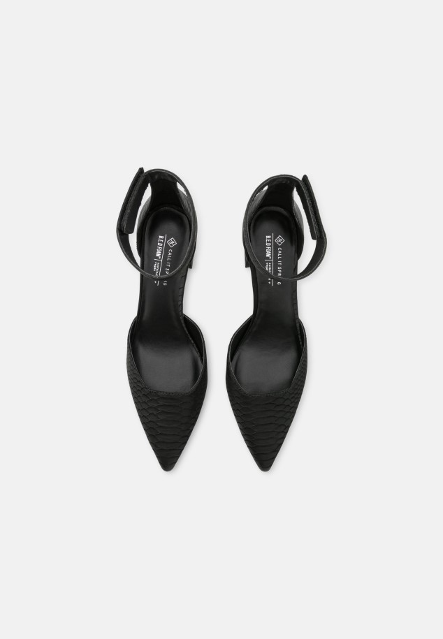 Gabor Black Vegan Starlit - Classic Heels