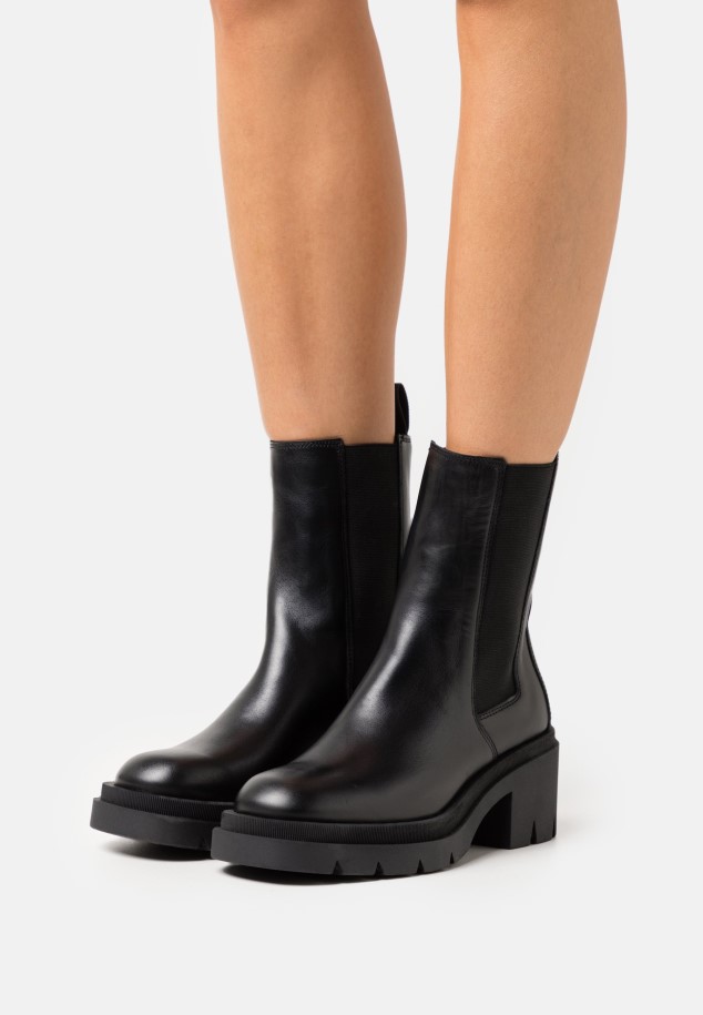 Black Classic Ankle Boots Gabor