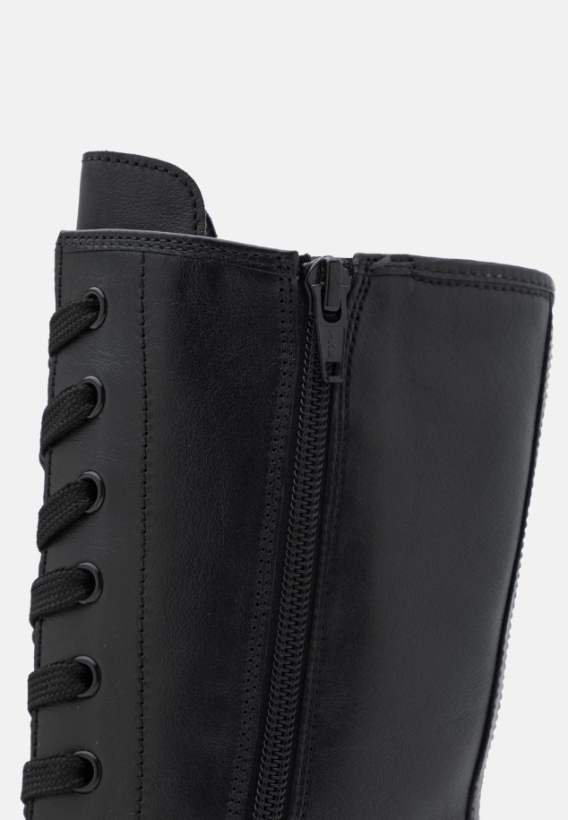 Caramel Lace-Up Boots Gabor