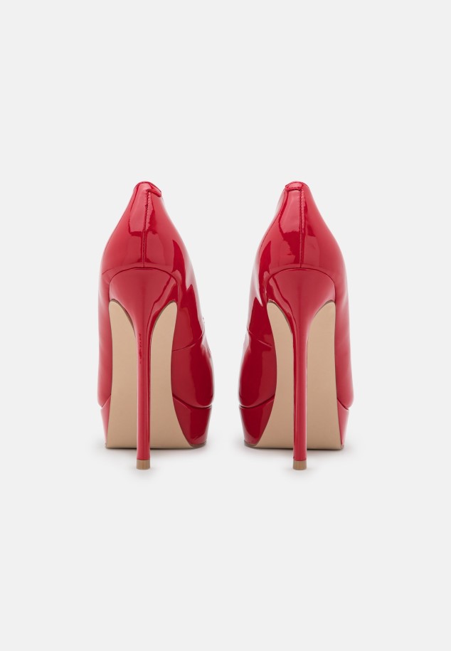 Lidia - Platform Heels Red Gabor