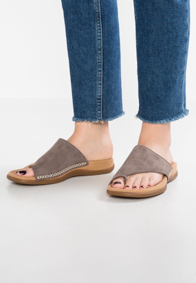 Gabor Mules Grey