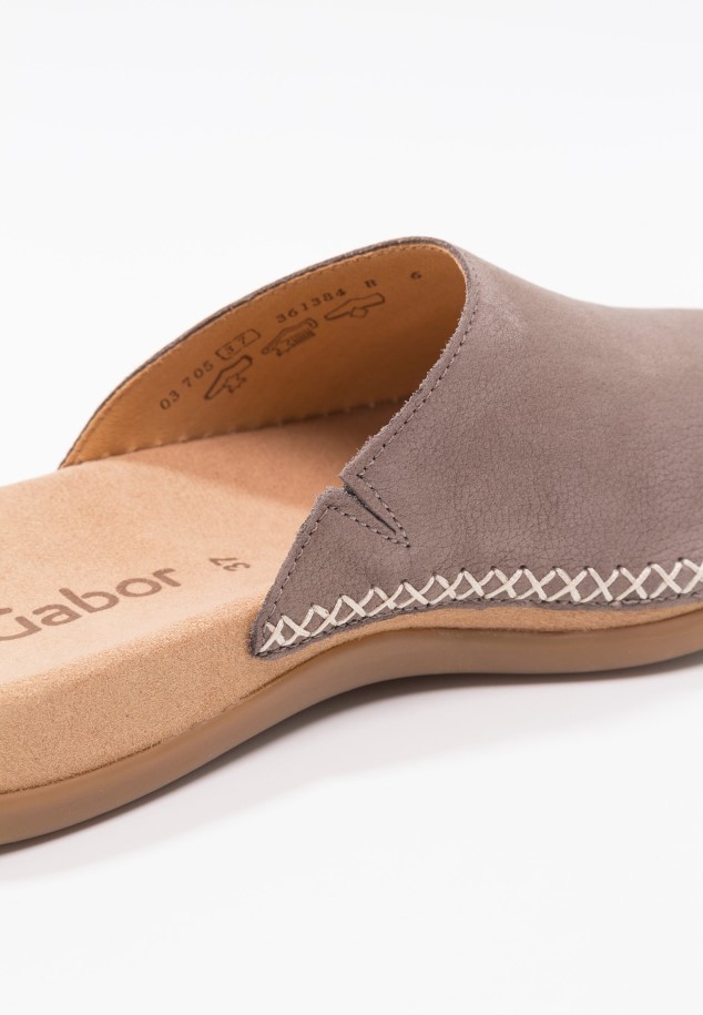 Gabor Mules Grey