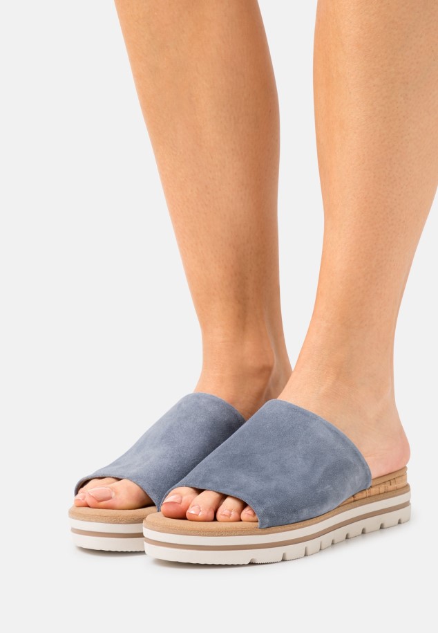 Gabor Mules Grey