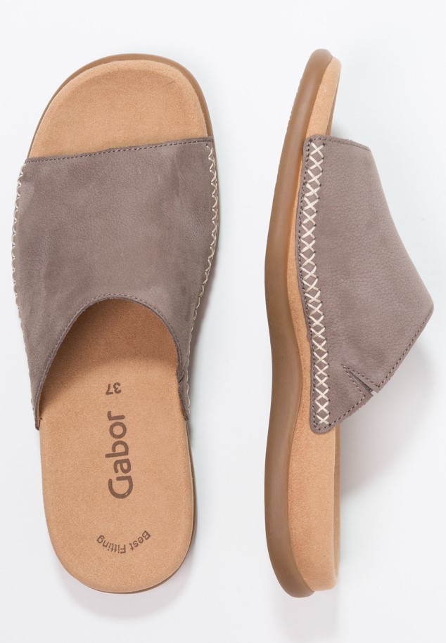 Gabor Mules Grey