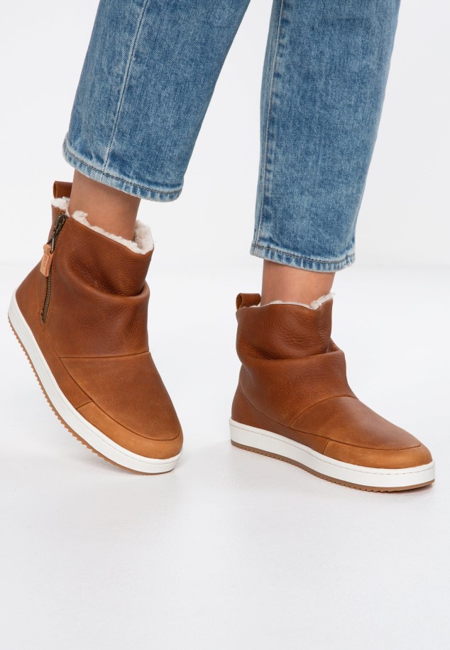 Gabor Light Brown Classic Ankle Boots