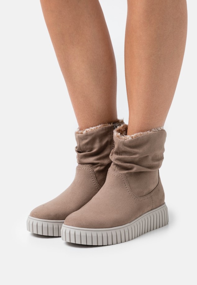 Gabor Light Brown Classic Ankle Boots