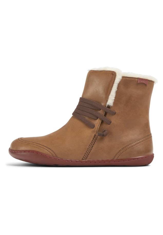 Gabor Light Brown Classic Ankle Boots