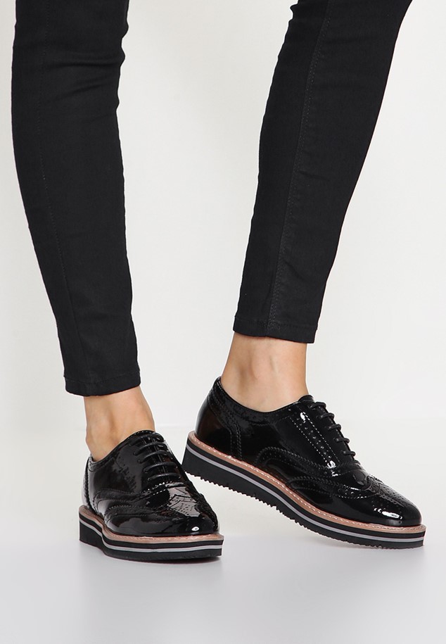 Lace-Ups Black Gabor