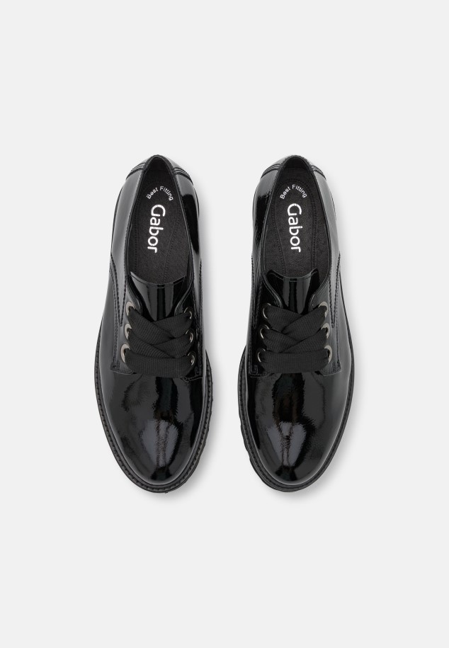 Lace-Ups Black Gabor