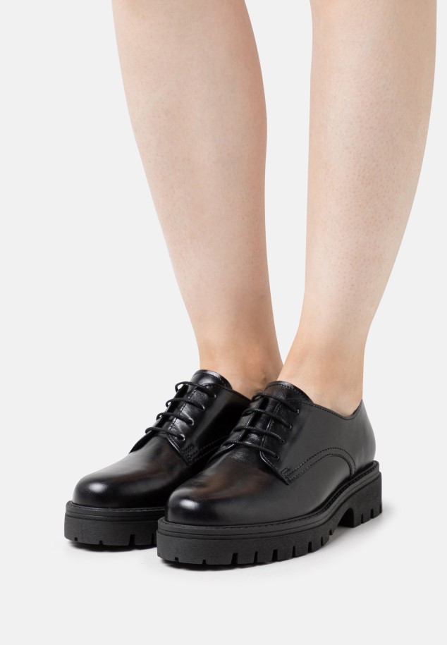 Lace-Ups Black Gabor