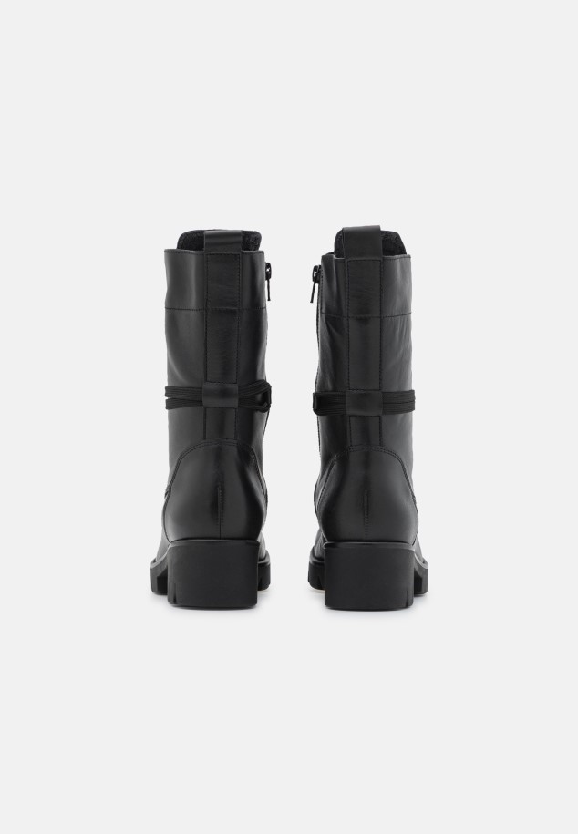 Gabor Lace-Up Ankle Boots Cognac