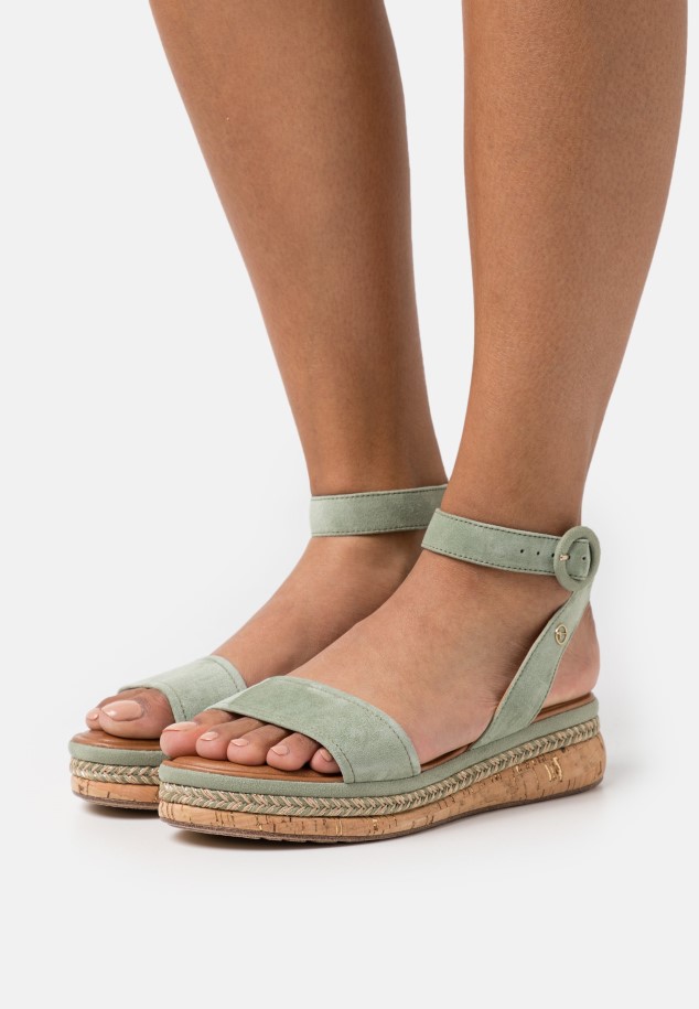 Gabor Latte Platform Sandals