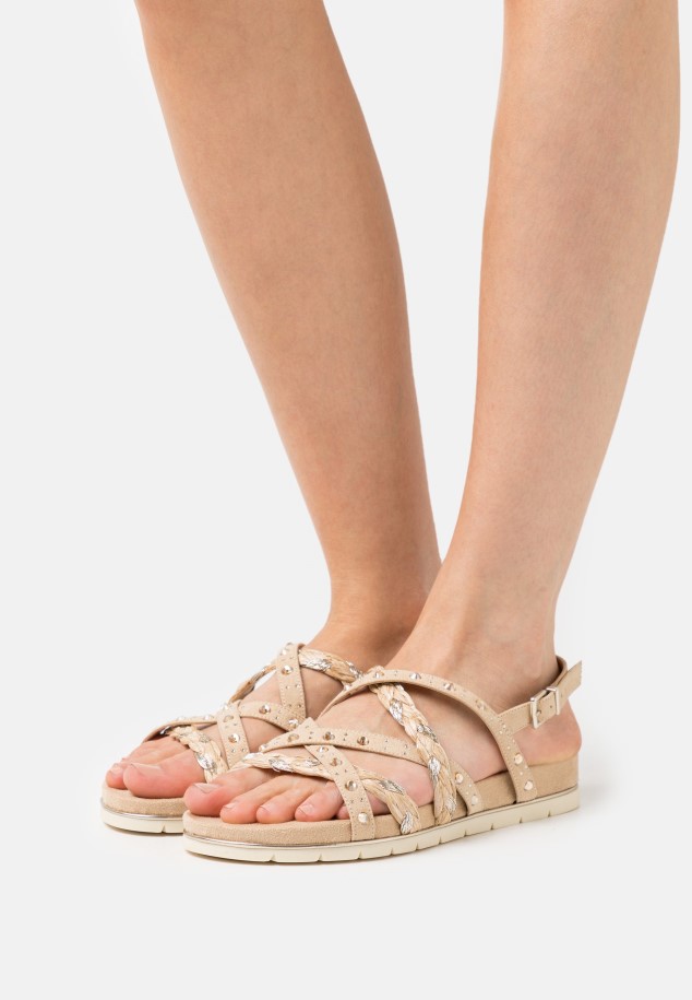 Gabor Latte Platform Sandals