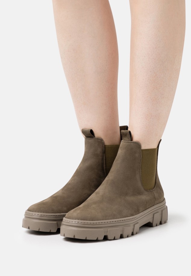 Pepper/Anthrazit Ankle Boots Gabor