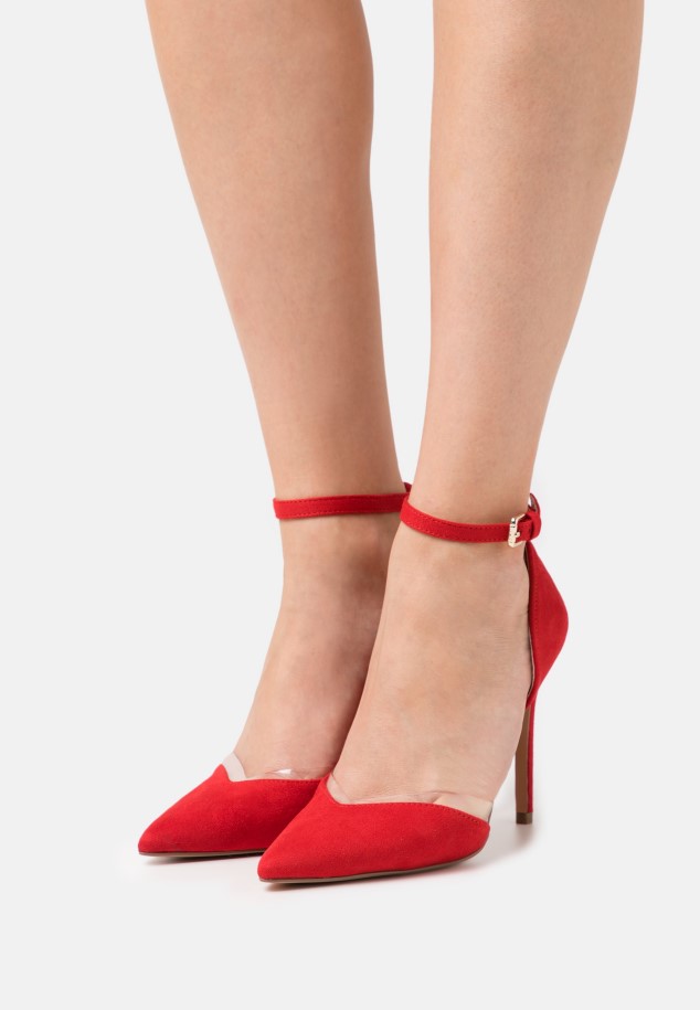 Gabor Red Classic Heels