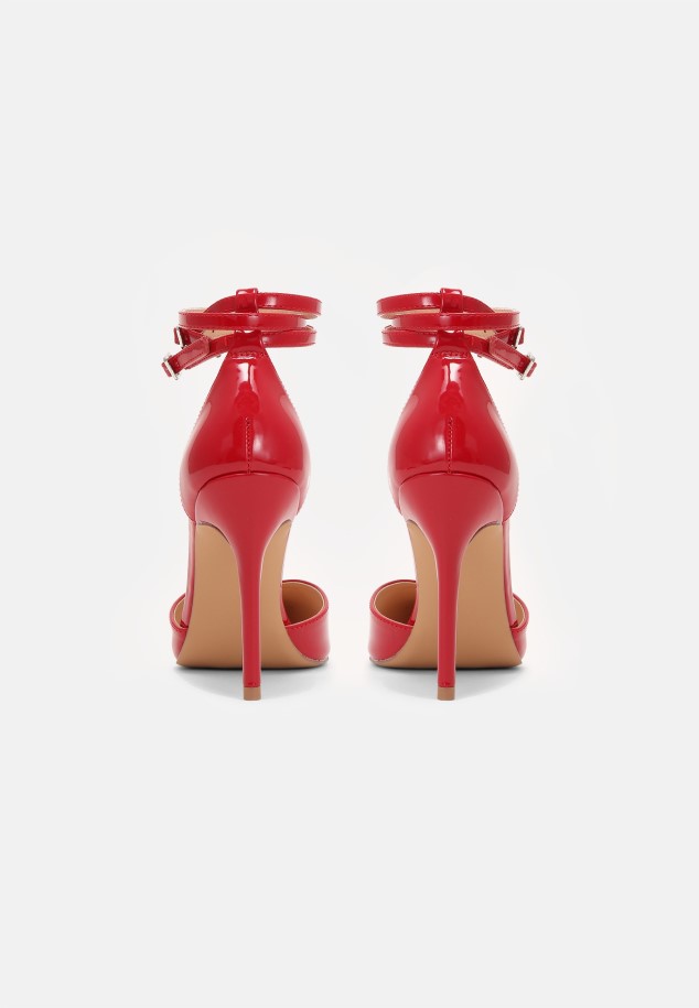 Gabor Red Classic Heels